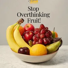 Stop overthinking fruit! Let's clear up the confusion about whether fruits like bananas and mangoes make you fat.