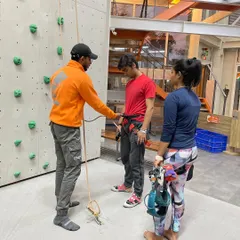 Nervous about your first climb? Don't be! Our friendly instructors are here to guide you through every step, from putting on your harness to your first successful ascent. We make sure you feel safe and confident.