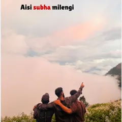 You'll wake up to mornings like this (`Aisi subha milengi`), above the clouds with new friends by your side. These are the moments that live in your heart forever.