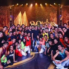 With the one and only Salman Khan and the Shiamak dance crew at the IIFA Awards. These experiences have shaped me as a performer and choreographer.