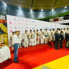 A great moment from the Judo Championship awards ceremony. Supporting young athletes is a core part of our mission, as proper physiotherapy at a young age builds a strong foundation for a long and healthy athletic career.