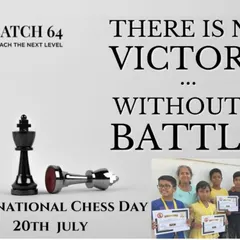 On International Chess Day, we celebrate the spirit of the game. We believe there is no victory without a battle, and we prepare our students for every challenge on the board.