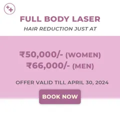 Don't miss our limited-time offers on full body laser hair reduction. We provide clear pricing for both men and women, making it easy to plan your journey to smoother skin.