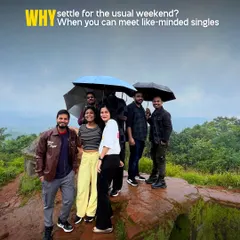 Why settle for the usual weekend when you can meet like-minded singles in the misty hills of Sakleshpur? No plus-ones, no pressure, just good times.
