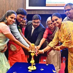 The ceremonial lighting of the lamp at the Abhimaan Conference in Chennai. It was a privilege to be part of an event dedicated to important social and legal issues like POSH, POCSO, and psychology.