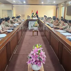 It is crucial that our law enforcement officers are thoroughly trained on laws like the POSH and Domestic Violence Acts. Here, I am leading a detailed training session for women police officers at the Commissioner of Police's office in Gurugram, ensuring they are equipped to handle sensitive cases effectively.