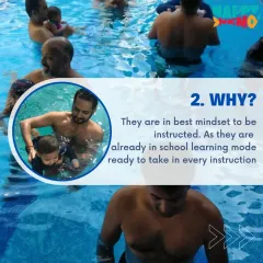 In a group class, children are often in the best mindset to be instructed, as they are already in a school learning mode.