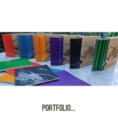 The complete portfolio set, showcasing the breadth of our work and our belief in presenting our designs with the same care and artistry that goes into creating them.