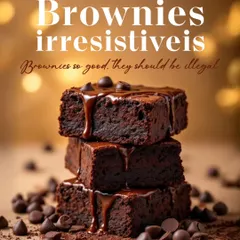 Brownies so good, they should be illegal. This stack of fudgy, chocolate-drizzled brownies is pure, addictive happiness.