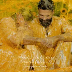 The beautiful chaos of a Haldi ceremony. I love capturing the unrestrained joy and laughter, moments filled with so much life and happiness that you can feel it years later.
