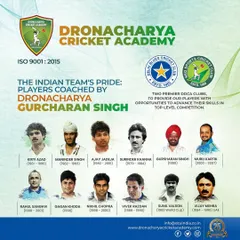 Our pride lies in our legacy. We are the only academy in the world whose founder, Shri Gurcharan Singh, has coached 12 international players for the Indian team. This is a testament to a coaching philosophy that builds not just great players, but enduring careers.
