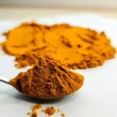 We believe in using spices in their purest form. Here, freshly ground turmeric powder is ready to transform a simple dish into a culinary masterpiece.
