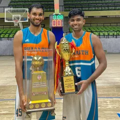 Success is earned. Here I am with a teammate after winning the KSBBA State B Division League Championship. I train my clients with the same championship mindset that I bring to my own games.