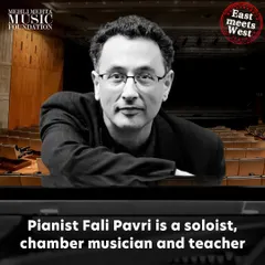 Introducing Fali Pavri, a distinguished pianist and teacher who began his journey in Mumbai and is now a professor at the Royal Conservatoire of Scotland. He is a regular mentor to our students.