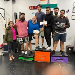 The winners of our "Embrace 2.0" competition on the podium. The energy and enthusiasm on the floor were incredible. We love a bit of friendly competition to push our limits.