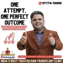 Dr. Santpal Sangwan, a trusted hair transplant surgeon. My goal is to provide the right diagnosis and the most effective treatment plan, ensuring every client achieves a perfect, natural-looking outcome.