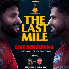 The IPL Final is not just a game, it's a festival. I host live screenings for the biggest matches of the tournament, creating a true sports bar atmosphere for all you cricket fans.