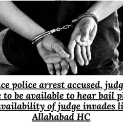 The court has affirmed that judges must be available to hear bail pleas once an arrest is made. I work tirelessly to ensure your right to liberty is not delayed.