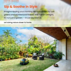 Imagine sipping your morning tea here. We bring nature closer to home, creating an experience, not just a garden.