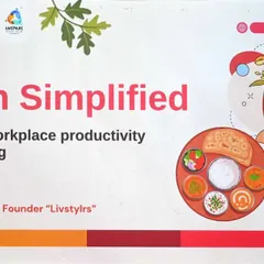 It was an honor to conduct a "Health Simplified" workshop to enhance workplace productivity and well being. I believe in empowering communities and organizations with the tools for a healthier lifestyle.