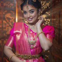 The model's happy smile shows how comfortable and beautiful airbrush makeup can feel.
