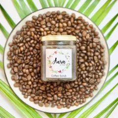 My bestselling coffee body scrub is a treat for your skin. Made with real coffee and raw sugar, it increases blood flow, helps create an even skin tone, and leaves you feeling soft and moisturized.