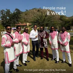 People make it work. It's not just who you hire, but how well they work with you. We pride ourselves on our strong relationships with the best vendors in the industry.
