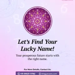 Let's find the name that vibrates with prosperity for you. Your journey towards a successful future, whether personal or professional, often begins with aligning your name's energy with your goals.