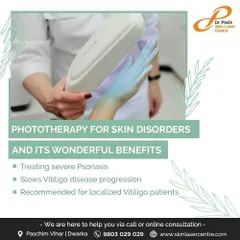 Phototherapy is a cornerstone of vitiligo treatment. It works by slowing the disease's progression and stimulating your skin's pigment-producing cells. I often recommend it for patients with localized vitiligo to help restore their natural skin color.