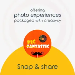 Our service is packaged with creativity to ensure your guests have a unique and fun experience. We make it easy to snap and share memories, turning moments into lasting souvenirs.