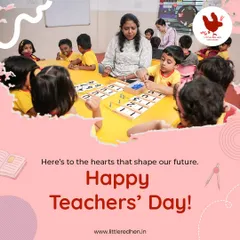 Happy Teachers' Day to the hearts that shape our future. This is a tribute to our incredible educators who nurture, inspire, and guide our happy little ones every single day.
