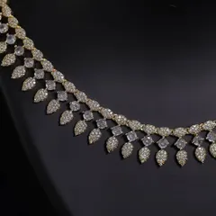 Unique caption for media id 155 describing the specific jewellery and look.