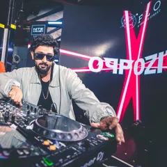 All gas, no brakes. A shot of me on the decks at FLO, ready to take the energy to the next level.