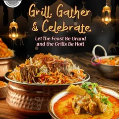 For Eid, we focus on grand flavors and hot grills. This image showcases our rich mutton biryani and a hearty korma, capturing the essence of a traditional festive meal that's perfect for gathering and celebrating.