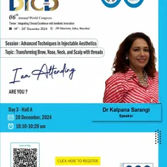 At DiCD 2024, I had the opportunity to speak on advanced techniques in injectable aesthetics. My session focused on using threads to transform the brow, nose, neck, and scalp for natural, impactful results.