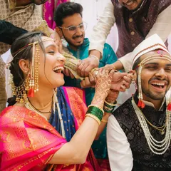 The best moments are often the unposed ones. The pure, unadulterated laughter during a playful wedding ritual is what makes a celebration truly memorable, and we make sure to be there for it.