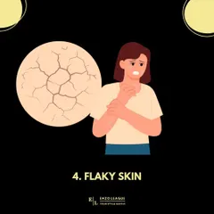 Flaky patches are a visible sign that your skin lacks moisture. I provide solutions to smooth these areas and prevent them from recurring by boosting your skin's water content.