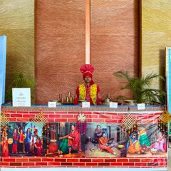 Our staff dressed in traditional Punjabi attire for a themed event in Amritsar. We believe in creating immersive experiences, and our team's presentation is an integral part of that.