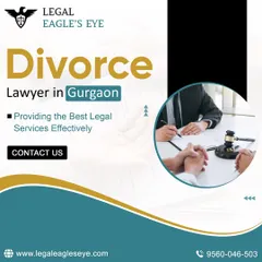 With over 15 years of experience, I offer effective legal services for divorce matters in Gurgaon. This graphic shows a consultation in progress, representing my commitment to managing all divorce-related issues for my clients.