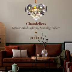 See how a statement fandelier can become the soul of a room. This piece, with its intricate crystal work and unique form, provides both brilliant illumination and gentle air circulation, anchoring this living space with sophisticated style.