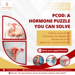 PCOD can feel like a difficult puzzle, but you can solve it with the right approach. It's more than just cysts; it's a hormonal imbalance that nutrition can directly address. My personalized diet plans focus on regulating hormones naturally to manage symptoms like weight gain and acne.