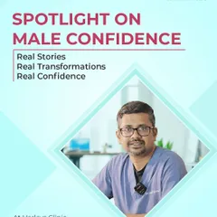 This is a spotlight on male confidence. I help men reclaim their best selves through real transformations, whether it's with a hair transplant or other cosmetic procedures. My focus is always on achieving natural-looking results that boost confidence.