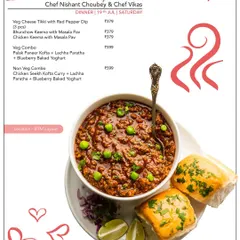 Try our delicious Bhunchow Keema with Pav, a flavourful and hearty dish perfect for any meal. The rich, spiced minced meat is served with soft, buttery pav buns for a truly satisfying experience.