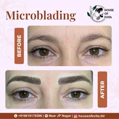For a truly natural enhancement, Microblading is the perfect solution. I meticulously added individual hair strokes to fill in sparse areas, creating fuller, perfectly shaped brows that look completely real.