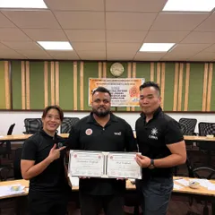 Receiving my International-C License as an AMMA Referee & Judge. This wasn't just about passing an exam; it was about a commitment to excellence in martial arts officiating.