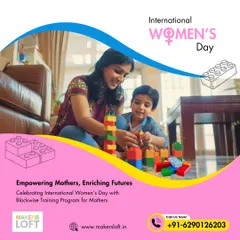 I believe in empowering mothers to become their child's first and best teacher. This image represents my Blockwise Training Program, designed specifically for mothers of children aged 2-6 to learn structured play techniques that foster early childhood development at home.