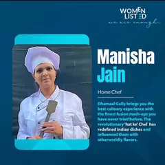 I was recently featured by Women Listed as a 'hatke' Chef redefining Indian dishes with global flavours. It is a proud moment for me and my team.