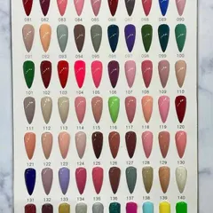 A sample of our extensive color palette. We have over 600 shades for you to choose from across our locations.