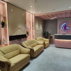 This is the reception and waiting area of the Life Care Clinic. I used a palette of soft pinks, gentle curves, and warm lighting to create a serene and welcoming space, ensuring patients feel at ease from the moment they arrive.