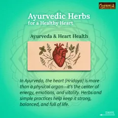 In Ayurveda, the heart, or 'Hridaya', is the center of our energy and emotions. I use specific herbs and simple lifestyle practices to keep it strong, balanced, and full of life.